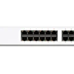 Fortinet FortiSwitch 124F-FPOE 24 Port POE Switch (L2, 24 GE RJ45 + 4 10G SFP+ ports, PoE Max. 370W)