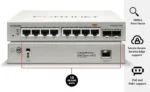Fortinet FortiSwitch FS-108F Layer2 Switch 8xGE RJ45, 2xGE SFP - Görsel 2