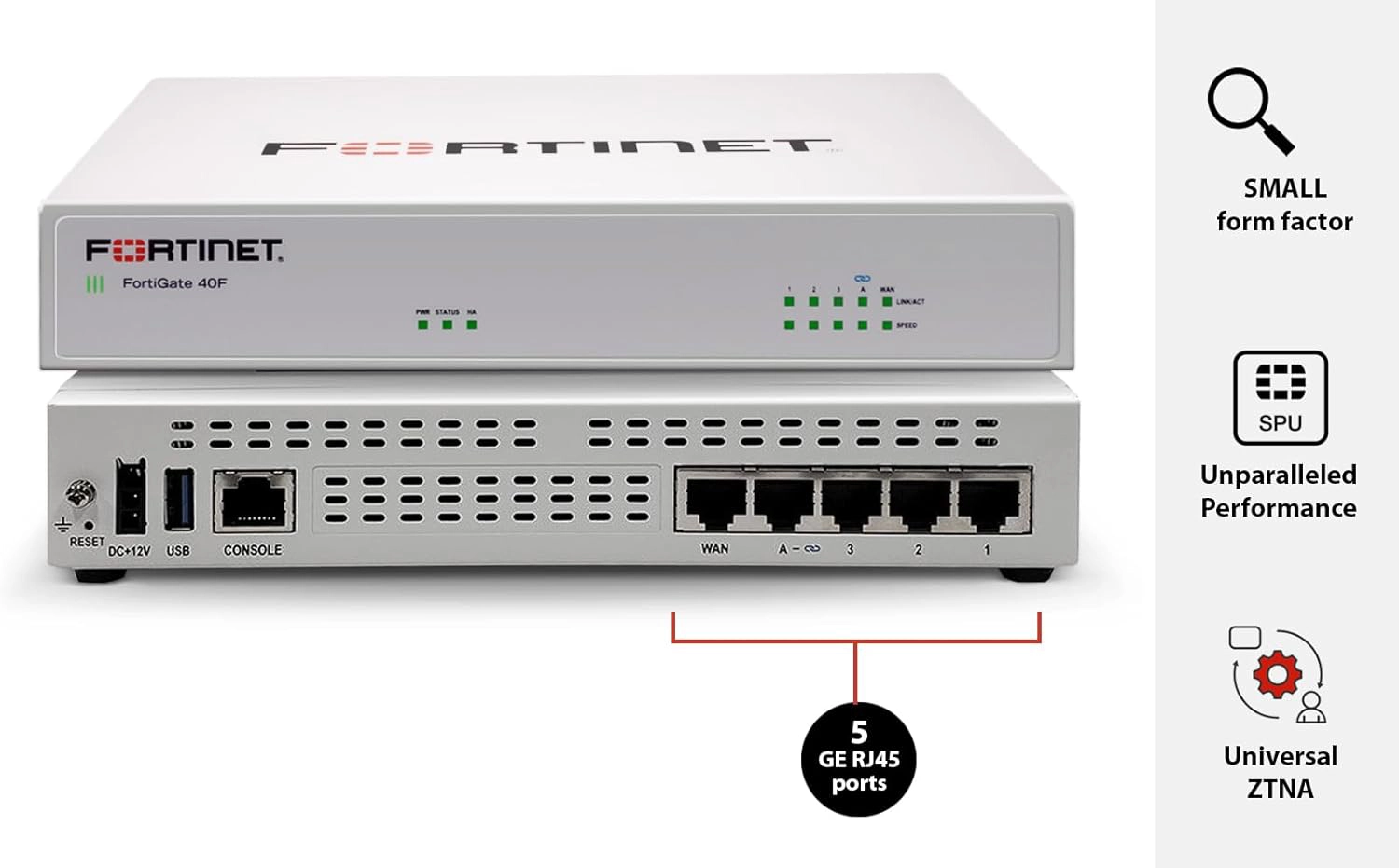 Fortigate40f-fortigate-40f-firewall-güvenlik-duvarı-fortinet-klcnetwork-fortinet40f-sd-wan-ips-ids-vpn-ipsec-fortigate-destek-fortinetdestek-fortigate-kurulum- Fortinet FortiGate 40F Firewall Güvenlik Duvarı UTM 3 Yıl Lisans+Fortilogger+Hotspot+5651 Dahil - Görsel 1