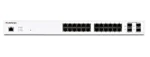 Fortinet FortiSwitch FS-124F-POE 24 Port POE Switch (L2, 24 GE RJ45 + 4 10G SFP+ ports, 12 port PoE Max. 185W)