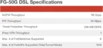 Fortinet FortiGate 50G Firewall Güvenlik Duvarı UTM 3 Yıl Lisans+Fortilogger+Hotspot+5651 Dahil - Görsel 3