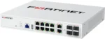 Fortinet FortiSwitch 110G-FPOE (L2, 2x 5GE port PoE 802.3bt, 8x 1GE RJ45 port PoE 802.3af/at, 4x 10GE SFP+) 200W POE - Görsel 3