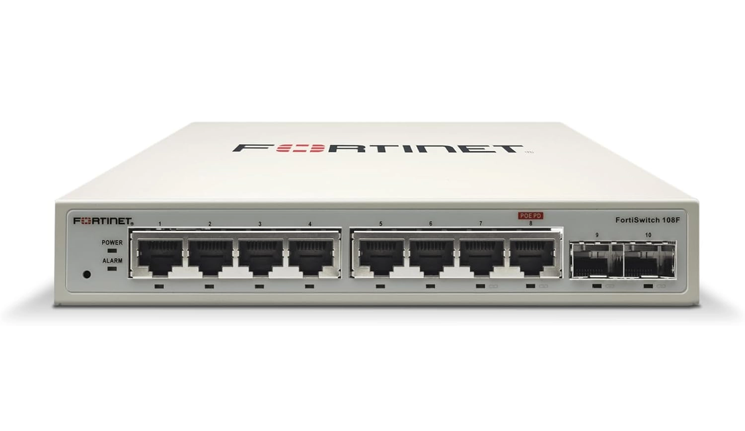 klcnetwork-fortiswitch-108f-fortinet-8-port-gigabit-fortigate-uyumlu-switch Fortinet FortiSwitch FS-108F Layer2 Switch 8xGE RJ45, 2xGE SFP - Görsel 1