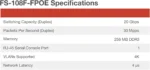 Fortinet FortiSwitch FS-108F-FPOE Layer2 Switch, 8x GE RJ45, 2x GE SFP 130W POE - Görsel 6